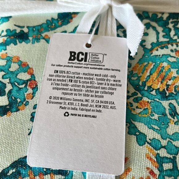 Williams Sonoma Tropical Palampore Tablecloth - Picture 6 of 7